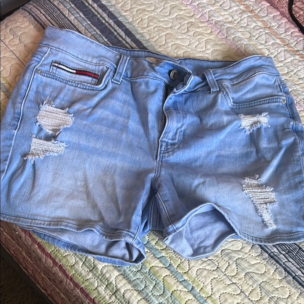 Tommy Hilfiger Light Blue Jean Shorts